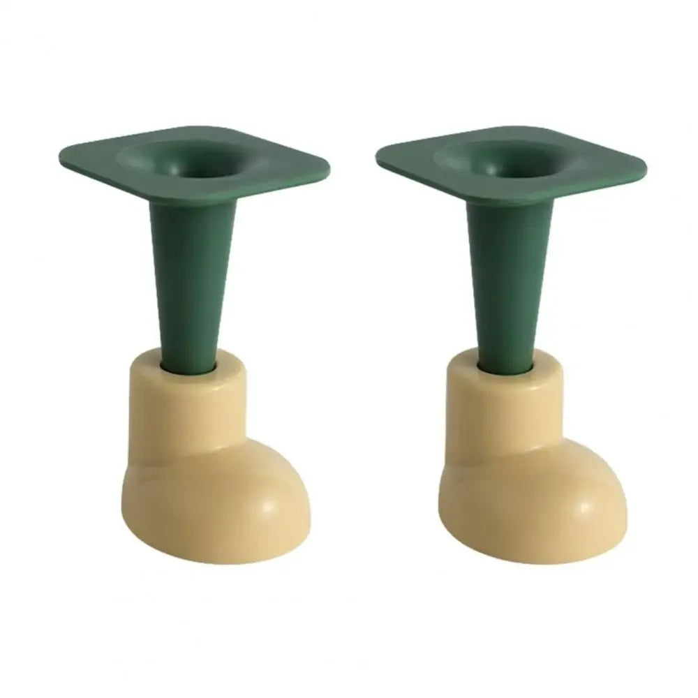 2 cajas de pañuelos DIY, patas decorativas para pies, autoadhesivas, multifuncionales, con gancho de mano, para decoración.
