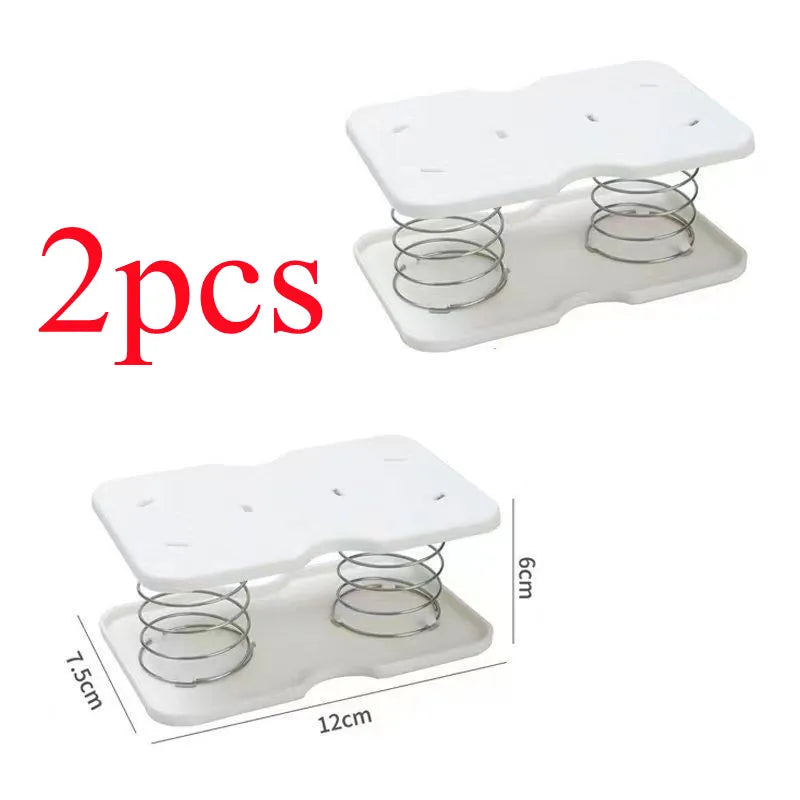 Caja de resortes automática con bandeja para caja de resortes, soporte interior automático para toallas de papel para una conducción segura, cajas de pañuelos de cocina