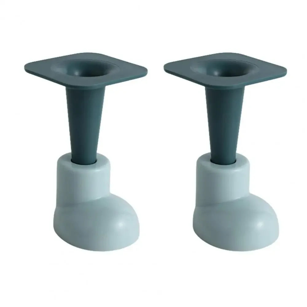2 cajas de pañuelos DIY, patas decorativas para pies, autoadhesivas, multifuncionales, con gancho de mano, para decoración.